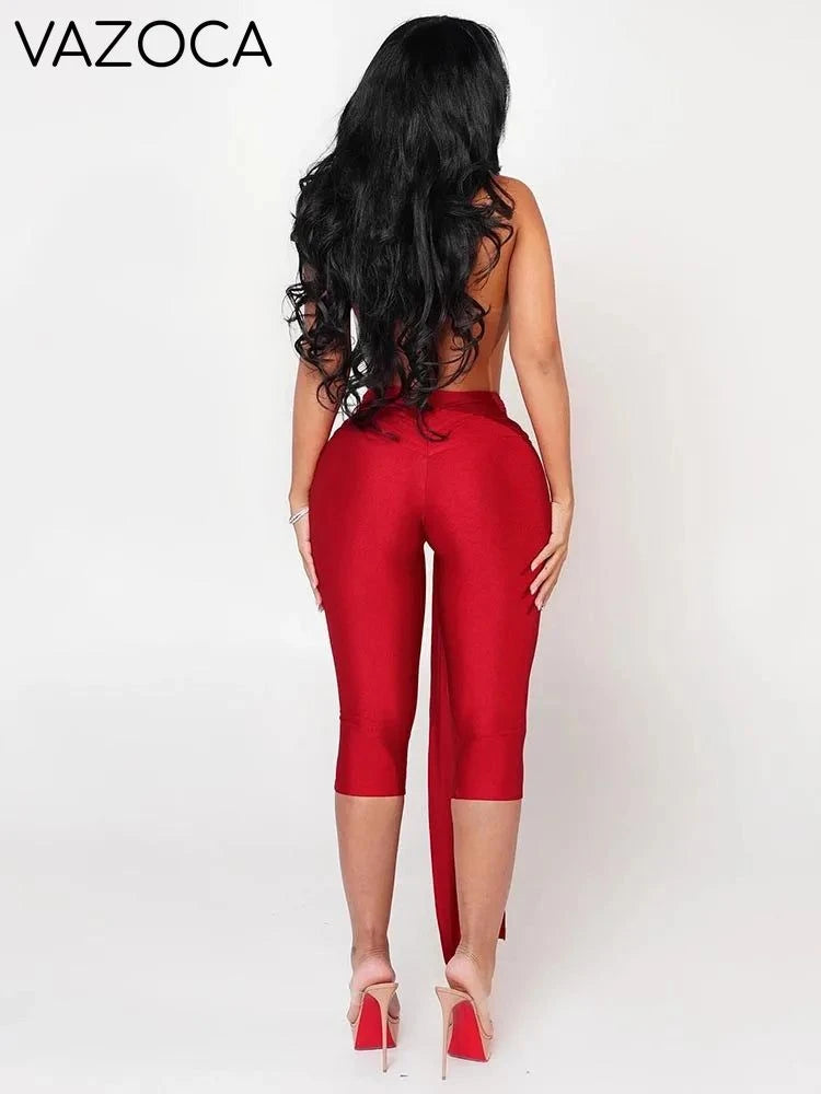 Wanda Backless Romper