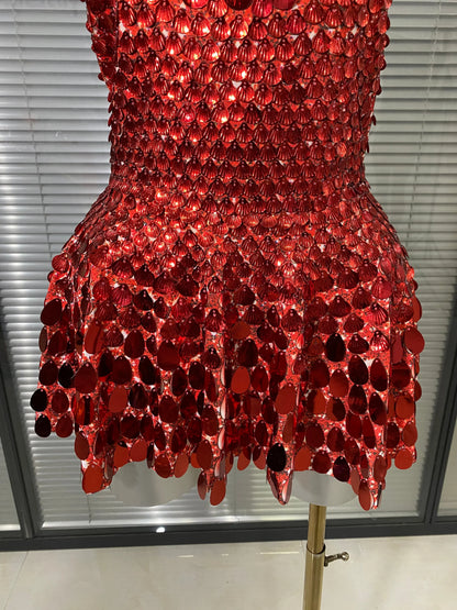 Life Of The Party Sequins Dress