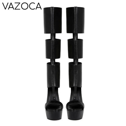 Icon Platform High Heel Boots