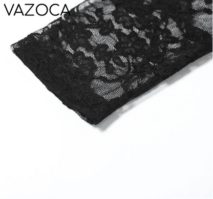 Lacey Mesh Jumpsuit