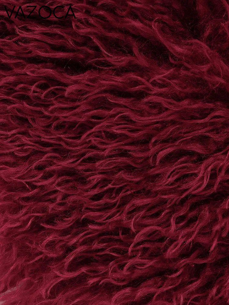 Aubree Fur Pants Set