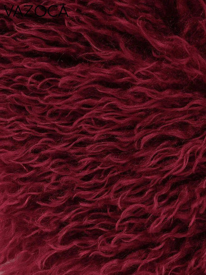 Aubree Fur Pants Set