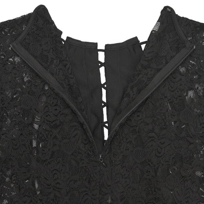 Dark Desire Lace Mini Dress
