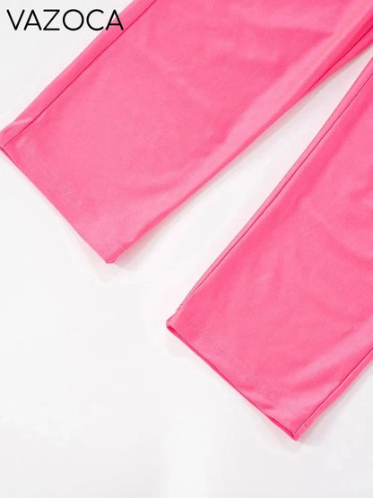 Metal Rings Pants Set