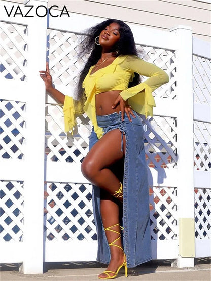 Brenda Denim Skirt