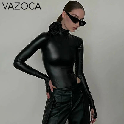 Long Autumn Tumbhole Bodysuit