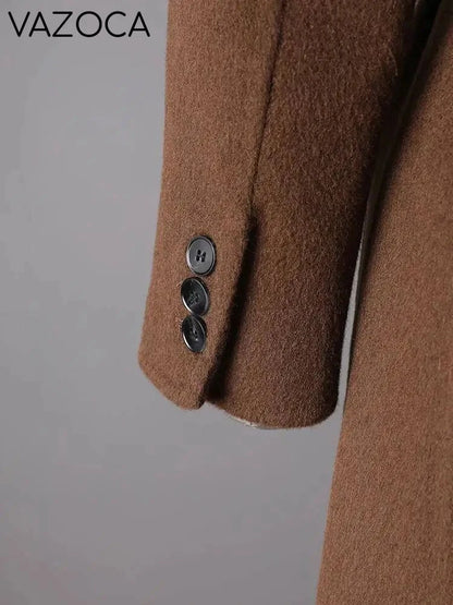 Brown Belted Trench Coat