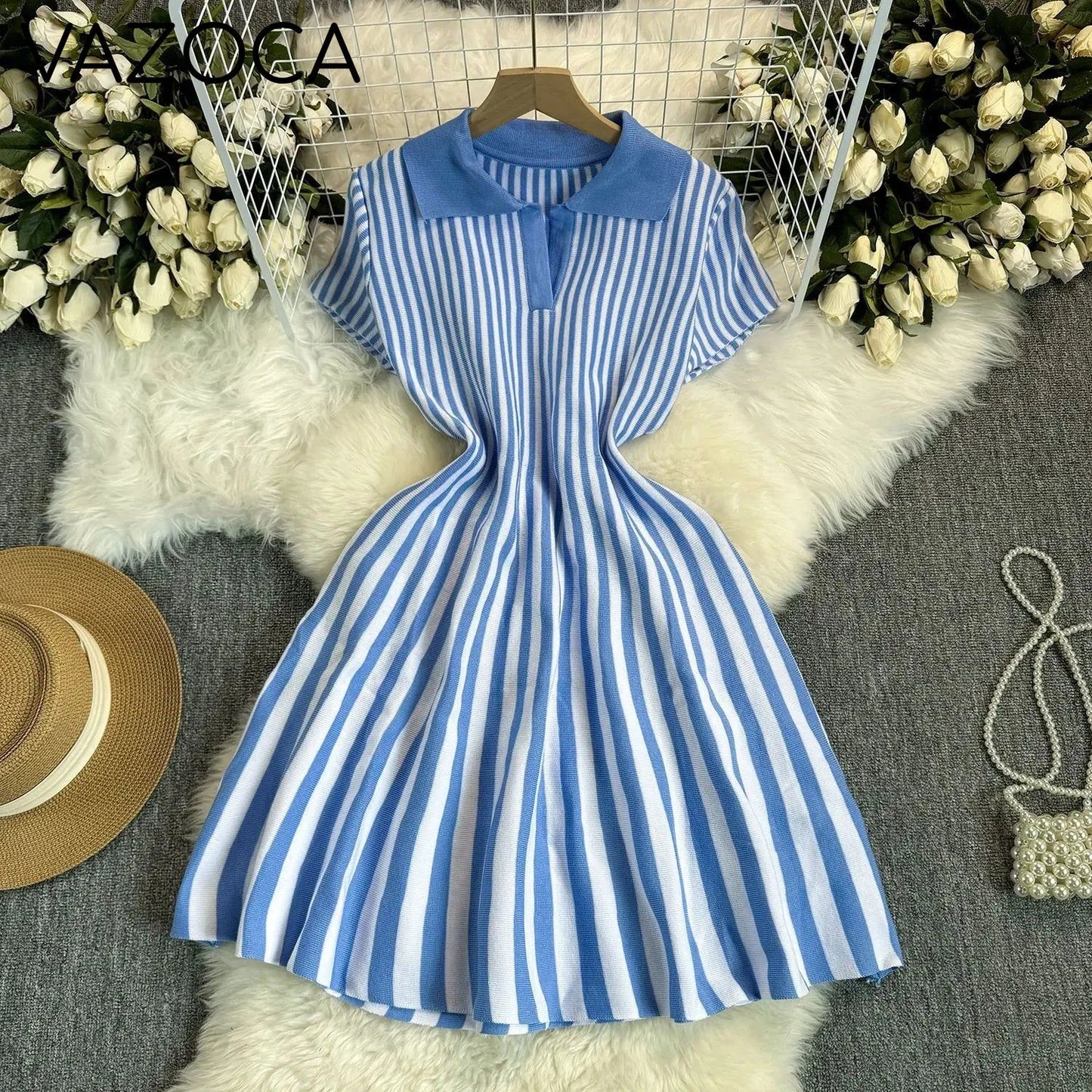 Vintage Knitted Mini Dress