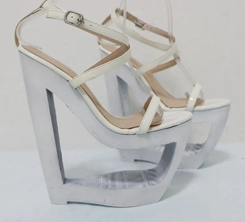 Stunt Queen Wedge High Heels