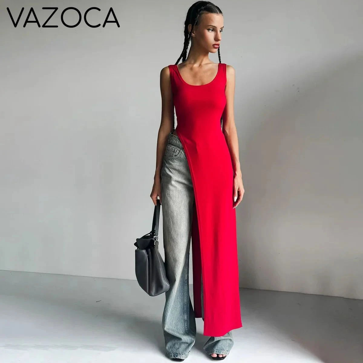 Asymmetrical Maxi Top