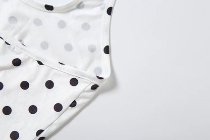 Polka Dot Skirt Set
