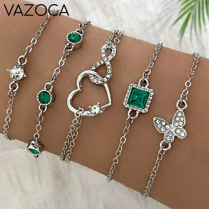 5pcs Vintage Bracelet Set S1205-2
