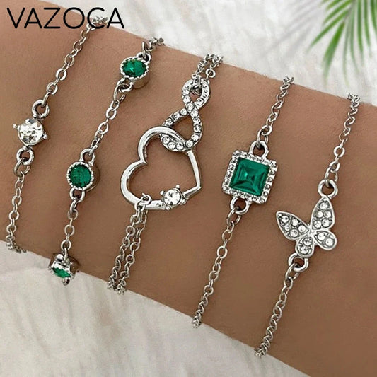 5pcs Vintage Bracelet Set