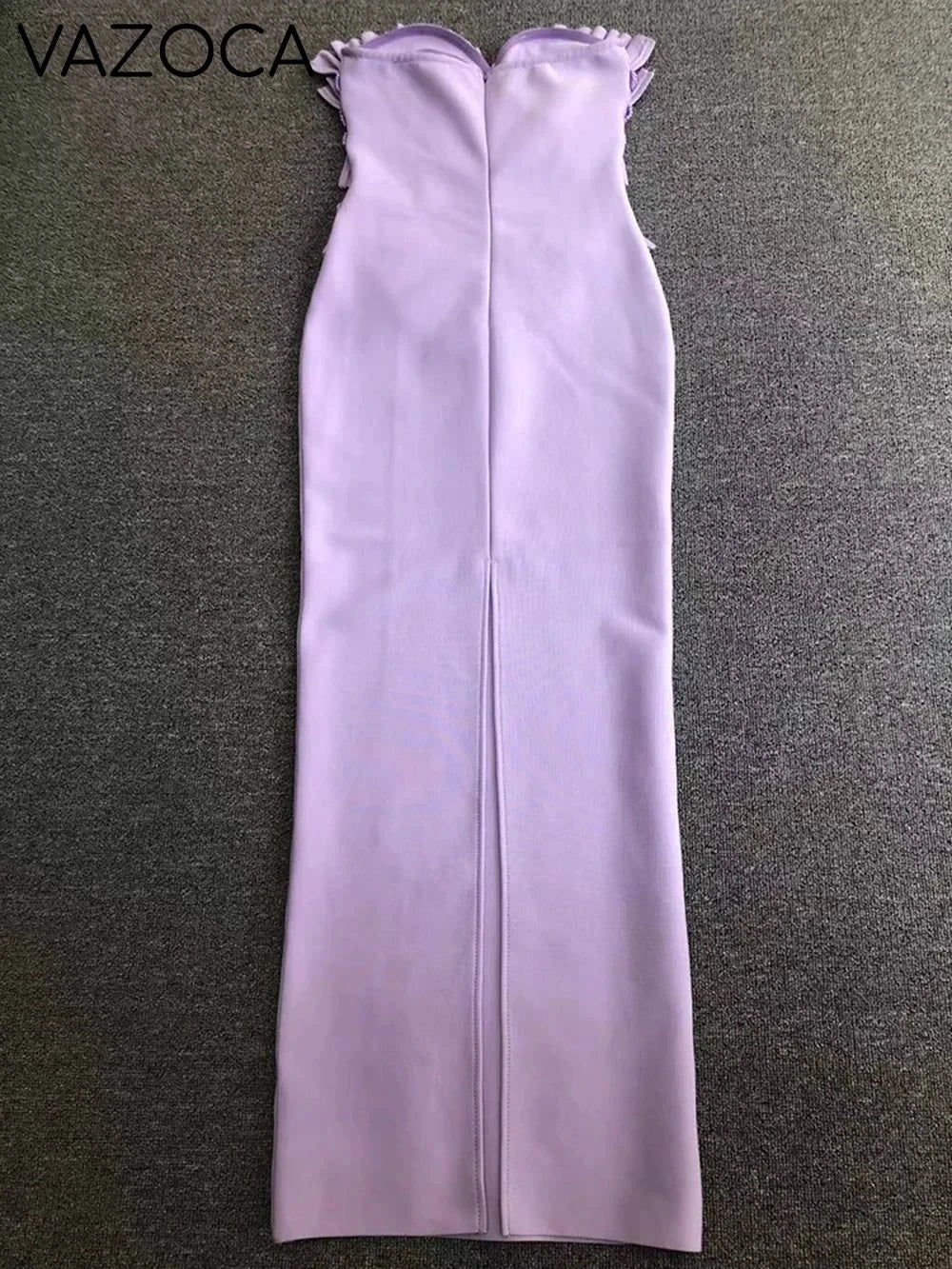 Arana Ruffles Bandage Maxi Dress