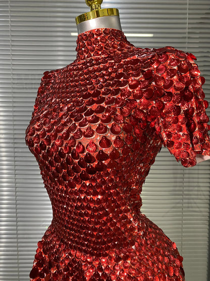 Life Of The Party Sequins Dress