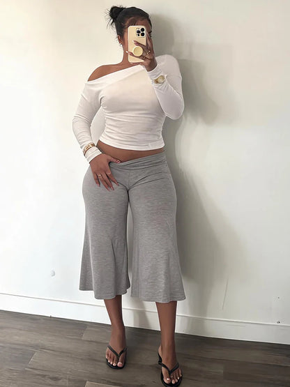 Anita Crop Pants Set