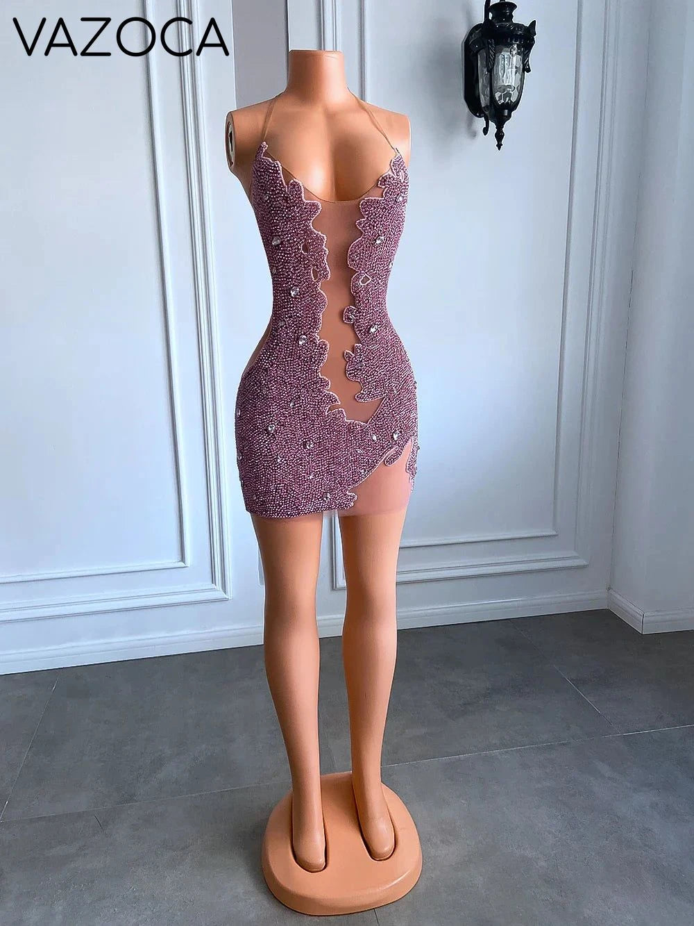 Shay Mesh Mini Dress