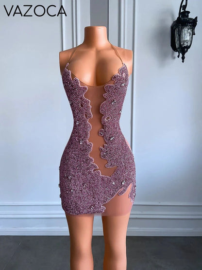 Shay Mesh Mini Dress
