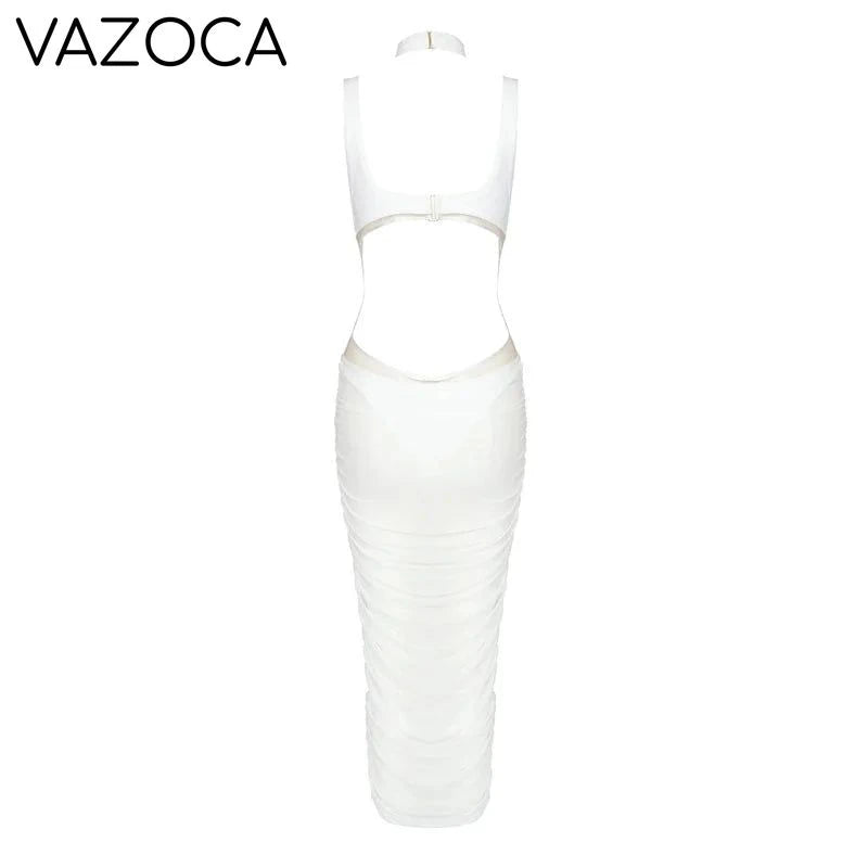 Sienna Mesh Bandage Dress