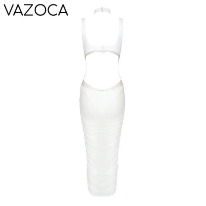 Sienna Mesh Bandage Dress