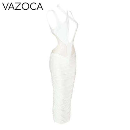 Sienna Mesh Bandage Dress