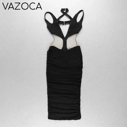 Sienna Mesh Bandage Dress