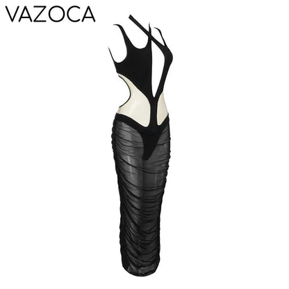 Sienna Mesh Bandage Dress