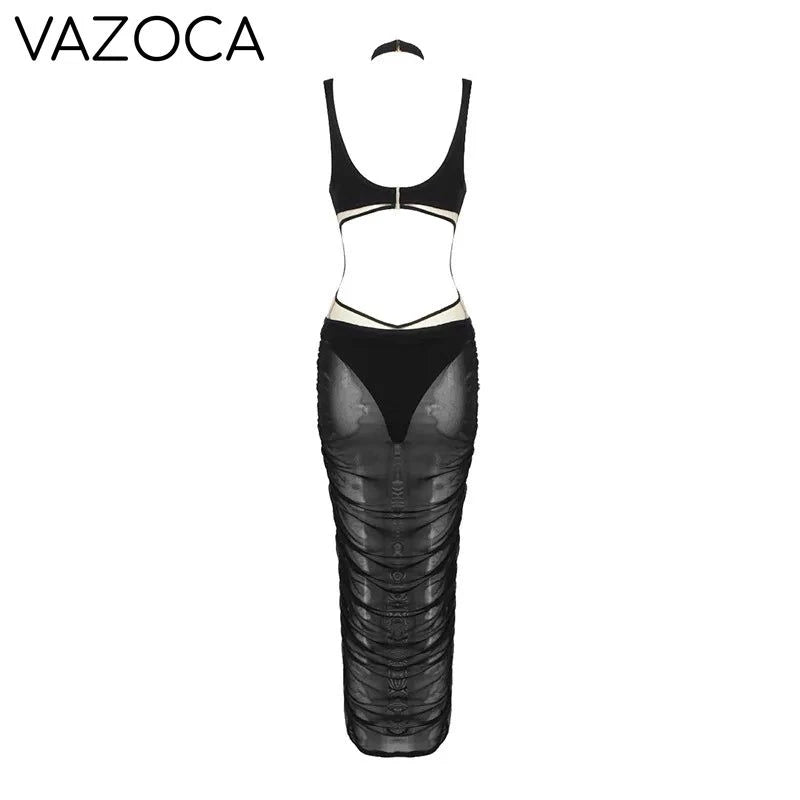 Sienna Mesh Bandage Dress