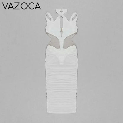 Sienna Mesh Bandage Dress