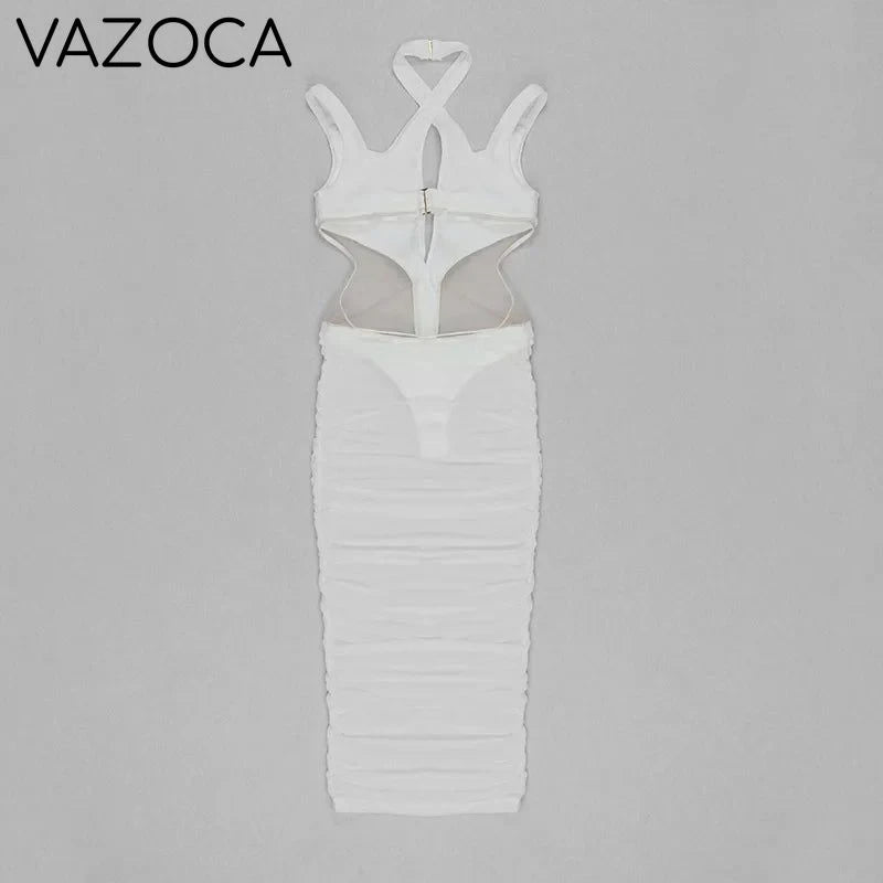 Sienna Mesh Bandage Dress