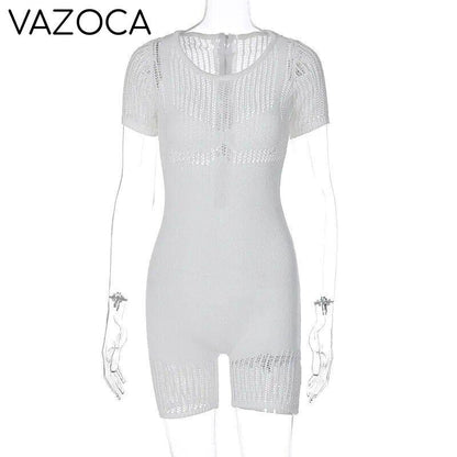 Silhouette Bodycon Romper