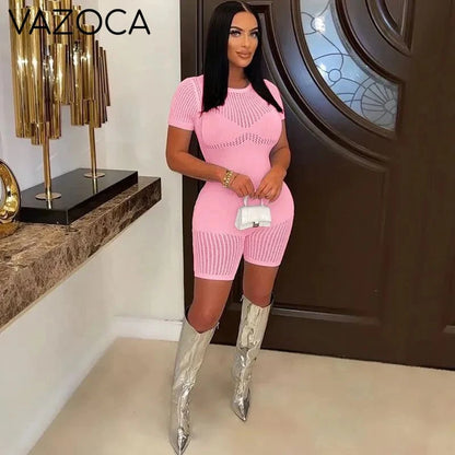 Silhouette Bodycon Romper