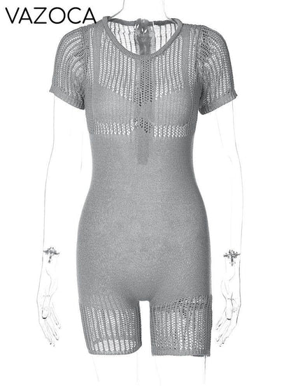 Silhouette Bodycon Romper