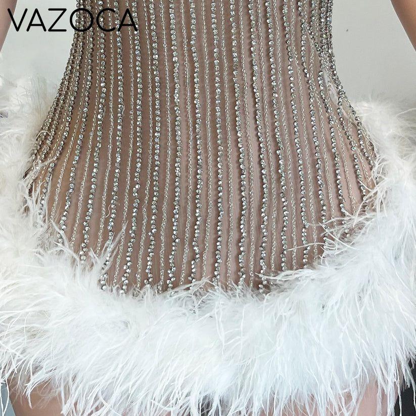 Soft Life Feather Dress