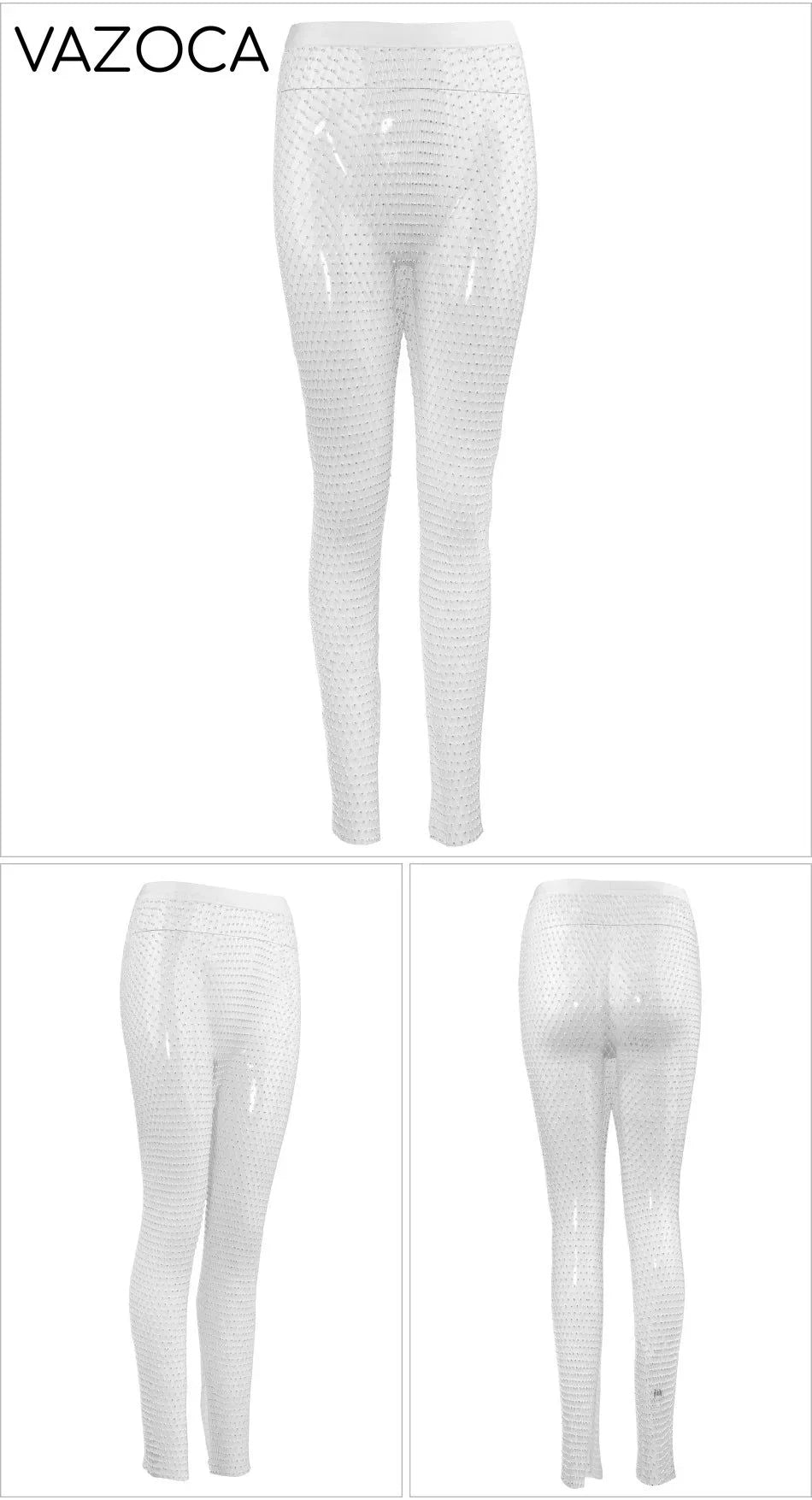 Sparkle Diamante Fishnet Trouser