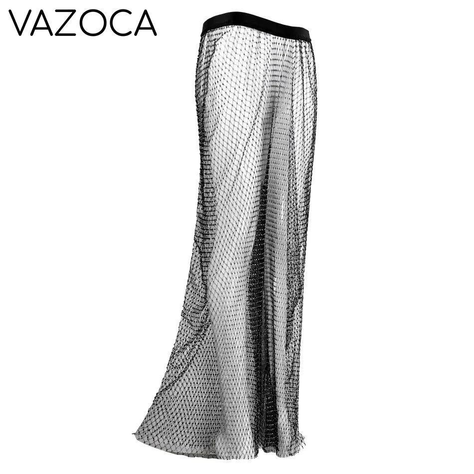 Sparkle Diamante Fishnet Trouser
