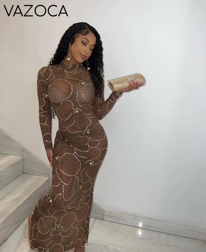 Sparkly Maxi Dress