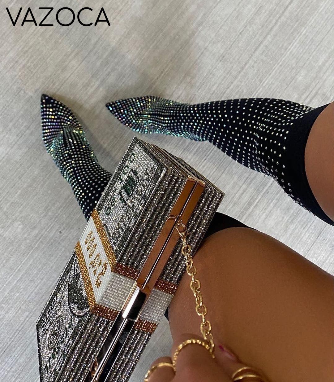 Stack Of Cash Clutch Bag