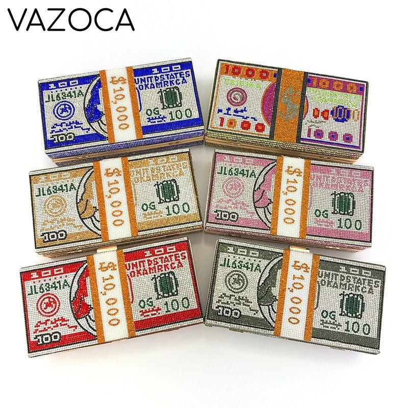 Stack Of Cash Clutch Bag