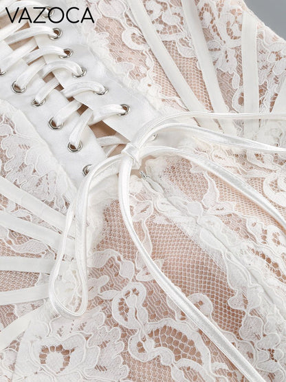 Stephanie Lace Corset Dress