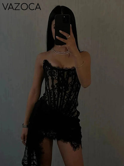 Stephanie Lace Corset Dress