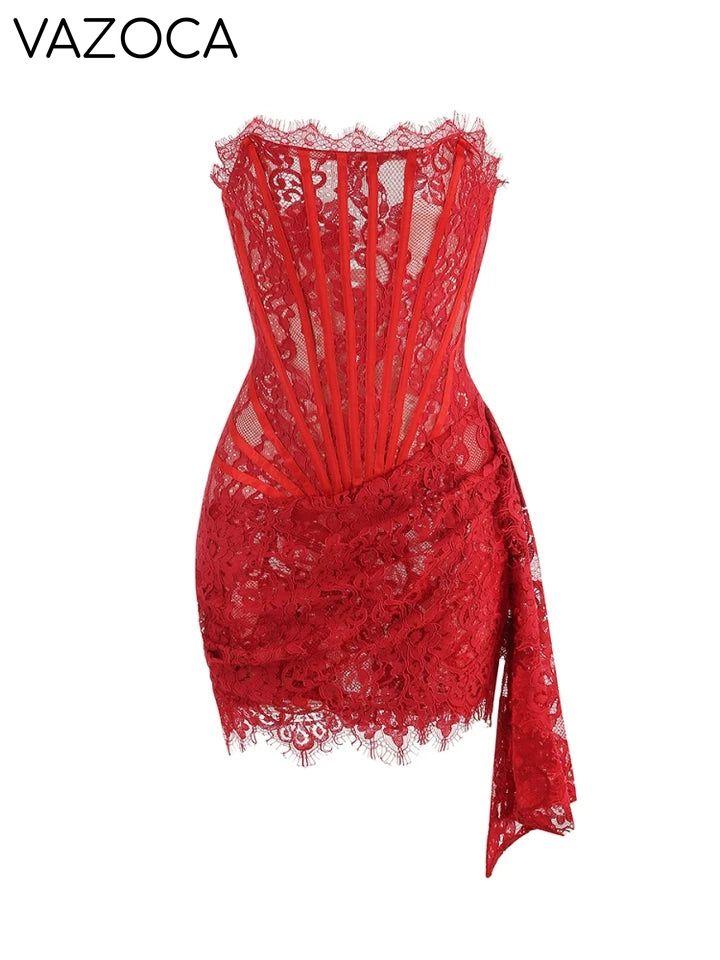 Stephanie Lace Corset Dress