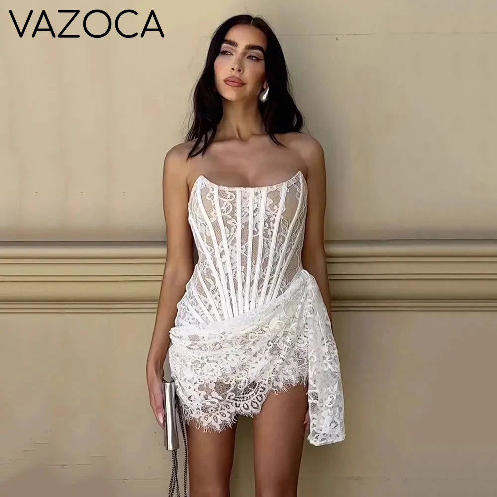 Stephanie Lace Corset Dress