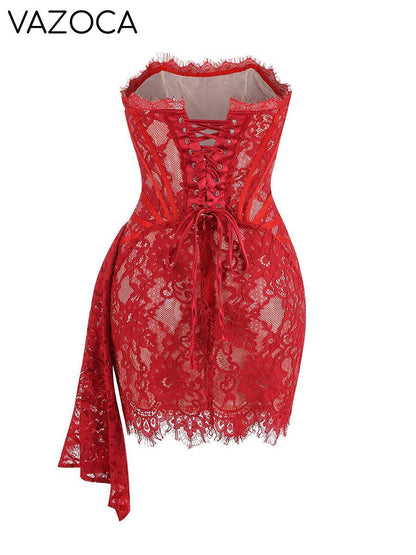 Stephanie Lace Corset Dress