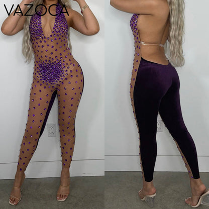 Stones Velvet Jumpsuit