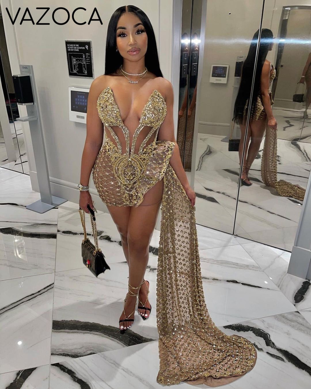 Sweetheart Sparkly Sequin Dress Same as pic