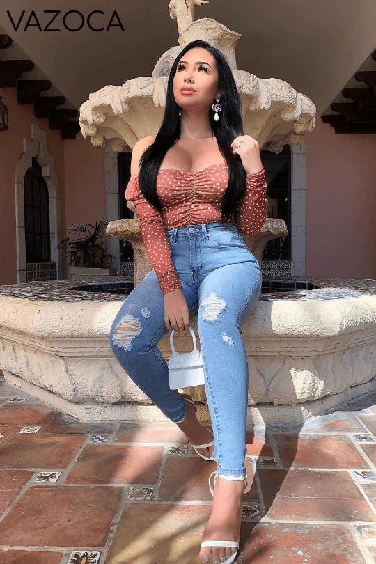 Them Curves High Waist Jeans - Medium Blue Wash