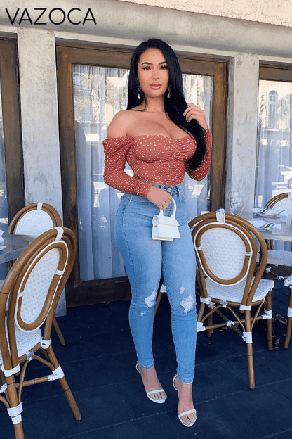 Them Curves High Waist Jeans - Medium Blue Wash