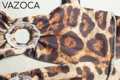 Tia Leopard Pants Set