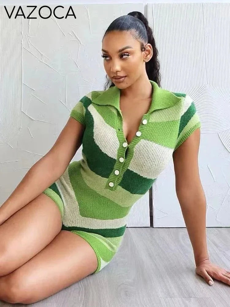 Tiffaney Knit Romper